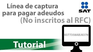 Tutorial Cómo generar línea de captura para pagar adeudos si no estás inscrito [upl. by Anders431]