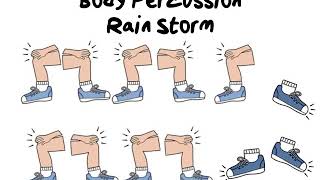 Body Percussion Rainstorm [upl. by Ceevah]