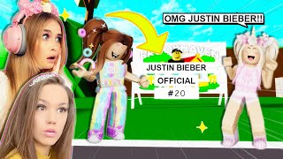 MEETING FAMOUS PEOPLE in BROOKHAVEN with IAMSANNA Roblox Roleplay [upl. by Nathaniel]