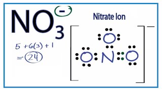 NO3 Lewis Structure How to Draw the Lewis Structure for NO3 [upl. by Aisemaj]