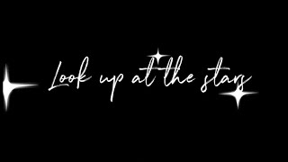 Shawn Mendes  Look Up At The Stars Lyric Video [upl. by Grosberg]