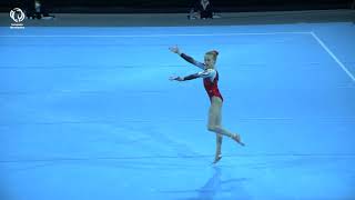 Viktoria LISTUNOVA RUS  2021 Artistic Gymnastics  Qualification floor [upl. by Esdnyl]