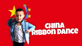 Chinese Ribbon Dance for Kids [upl. by Anema651]