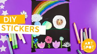 Easy and Fun DIY Stickers for Kids [upl. by Irrej]