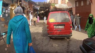 Walking Tour of Real MARRAKECH — Morocco Africa Video Walk【4K】🇲🇦 [upl. by Macfarlane]