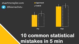 Ten Statistical Mistakes in 5 Min [upl. by Em]