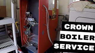 PLUMBING REPAIRS  CROWN BOILER  NO HEAT [upl. by Atekan289]