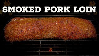 Easy Smoked Pork Loin For Beginners [upl. by Airekat]