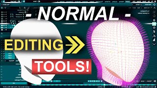 Blender Normal Editing TOOLS In 2 Minutes [upl. by Egwan]