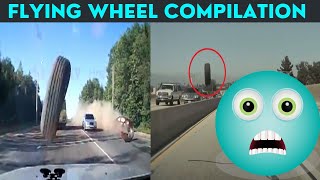 Loose Tyre compilation  Loose tires flying off [upl. by Eilahs607]