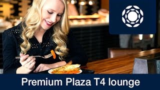 Heathrow Premium Plaza T4 lounge Review  Holiday Extras [upl. by Yngad]