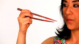 How to Use Chopsticks  Sushi Lessons [upl. by Rockie]