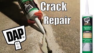 Patio Concrete Crack Repair [upl. by Albright]