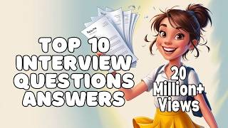 Top 10 Interview Questions and Answers English [upl. by Ellerehc]