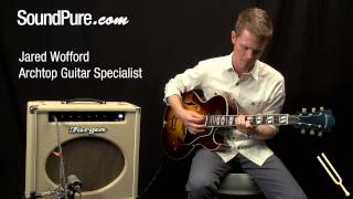 Eastman AR371CE Sunburst Archtop Guitar Demo [upl. by Annauqahs3]