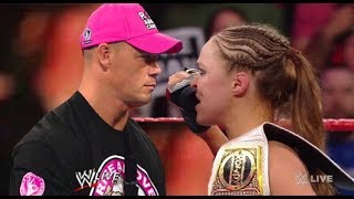 Ronda Rousey vs John Cena [upl. by Chaunce]