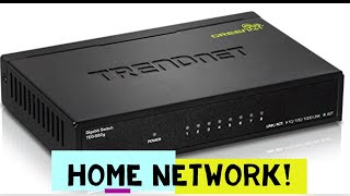 TRENDnet 8Port Gigabit GREENnet Switch Setup for home users [upl. by Audley]