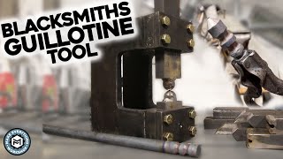 Blacksmiths Guillotine Tool [upl. by Adialeda]