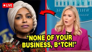 Karoline Leavitt DESTROYS Ilhan Omar on Live TV AGAIN [upl. by Graves]