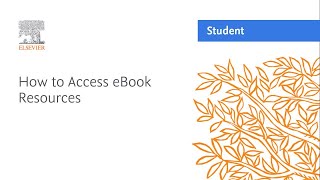 How to Access eBook Resources [upl. by Modesta893]