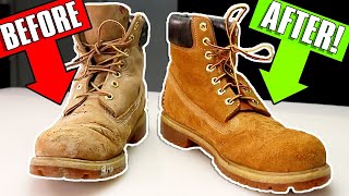 3 TIMBERLAND Saving Hacks  Tested  How to Clean Timberlands Boots [upl. by Bruning]