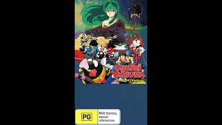 Opening To Urusei Yatsura  The Final Chapter 2022 VHS Australia [upl. by Elamaj425]