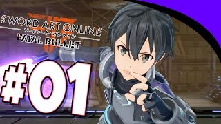 Sword Art Online Fatal Bullet Episode 1 First GGO Tournament [upl. by Isabella]