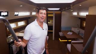 BENETEAU Oceanis Yacht 54 Full Review  Detailed Walkthrough [upl. by Raines876]