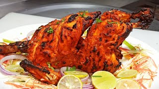 Tandoori Chicken Restaurant Style  तंदूरी चिकन  How To Make Tandoori Chicken  Chef Ashok [upl. by Eirehc]