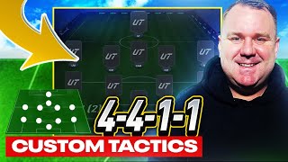 EAFC 25  THE BEST 4411 CUSTOM TACTICS amp PLAYER ROLES [upl. by Nire]