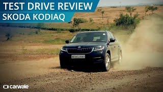 Skoda Kodiaq Launched  Test Drive amp Off Road Review  CarWale [upl. by Volkan]