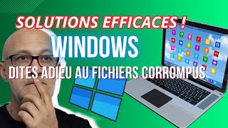 Réparer Fichiers Windows Endommangés Ou Corrompus [upl. by Acinet664]