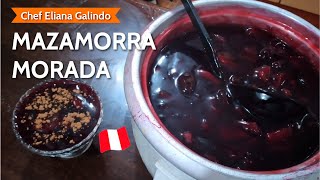 MAZAMORRA MORADA  Postres peruanos [upl. by Onfre995]