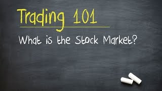 Trading 101 What is the Stock Market [upl. by Edylc]