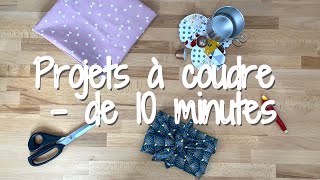 Tuto couture pour débutant EN MOINS DE 10 MINUTES 1 [upl. by Eremehc]