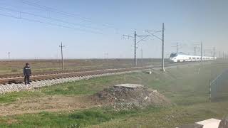 The afrosiab train Tashkentsamarqand Visit Uzbekistan [upl. by Hibbitts631]