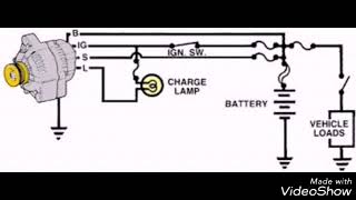 Identifying alternator wiring [upl. by Eenimod]