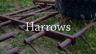 Harrows  Organic Weed Control [upl. by Riane]