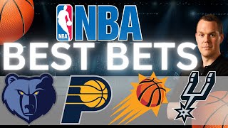 NBA Predictions Today  Grizzlies vs Pacers  Suns vs Spurs  Thursday NBA Picks For 22025 [upl. by Nerual]