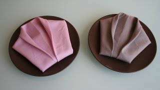 Servietten falten Smoking napkin folding Smoking [upl. by Goltz]