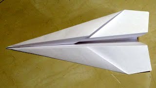 Como hacer un Avión de papel que vuela mucho  aviones de papel [upl. by New]