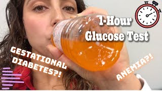 Pregnancy 1 Hour Glucose Test Gestational Diabetes Results [upl. by Airbmac]