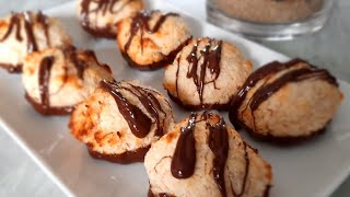 ✅ Rochers Coco super facile  3 ingredients  Super easy Coco Rocks  كوكو روكس سوبر سهلة [upl. by Daphne]