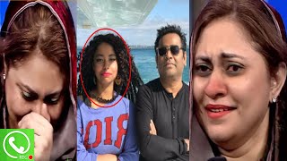 AR Rahmans wife Saira Banus Shocking statement in an Audio Call to AR Rahman😭after Divorce [upl. by Mortimer]