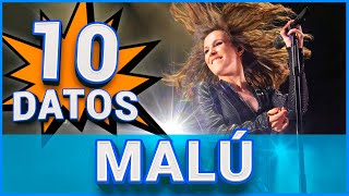 10 CURIOSIDADES sobre MALÚ [upl. by Deedahs705]