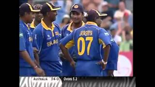 Adam Gilchrist famous walking incident in WC 2003 semifinals [upl. by Dorene]