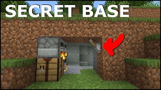 The BEST Secret Base in Minecraft [upl. by Anyl123]