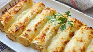 Canelones de pollo MUY FÁCILES ¡Los TRUCOS que nunca fallan [upl. by Mara]