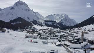 Lech am Arlberg  Vorarlberg von Oben [upl. by Idham]