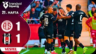 Antalyaspor vs Beşiktaş 11 MAÇ ÖZETI  Türkiye Kupası 202425 [upl. by Nwahc]